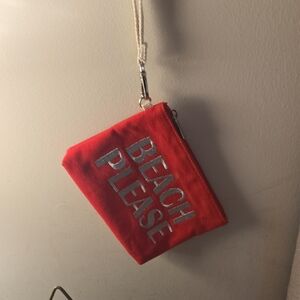 Red Beach Please Pouch